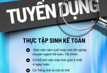 ALTAS TUYỂN THỰC TẬP SINH KẾ TOÁN – LÀM VIỆC NGAY TẠI QUẬN 1