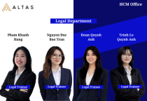 ALTAS Corp Chào Đón 04 Gương Mặt Mới Gia Nhập Phòng Pháp Lý