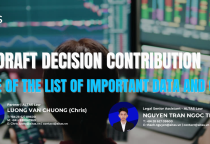 Draft Decision Contribution: Issuance of the List of Important Data and Core Data