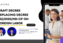 LEGAL UPDATE: Draft Decree Replacing Decree 152/2020/ND-CP on Foreign Labor