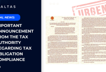 SPECIAL BULLETIN: IMPORTANT ANNOUNCEMENT FROM THE TAX AUTHORITY REGARDING TAX OBLIGATION COMPLIANCE