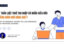 DRAFT OF PERSONAL INCOME TAX LAW (AMENDED) – KEY PROPOSED CHANGES 