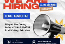 Tuyển Dụng 2025: Cộng Sự Luật Sư – Chi Nhánh Bắc Ninh