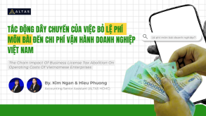 Tác Động Dây Chuyền Của Việc Bỏ Lệ Phí Môn Bài Đến Chi Phí Vận Hành Doanh Nghiệp Việt Nam 
