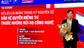 ALTAS Law Đồng Hành Cùng Talkshow Bảo Vệ Dữ Liệu Cá Nhân Tại HSU