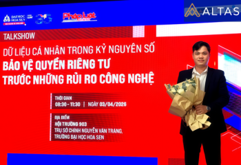 ALTAS Law Đồng Hành Cùng Talkshow Bảo Vệ Dữ Liệu Cá Nhân Tại HSU
