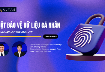 LEGAL UPDATE: PERSONAL DATA PROTECTION LAW