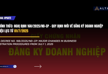 ? New Decree No. 168/2025/NĐ-CP: Major Changes in Business Registration Procedures from July 1, 2025