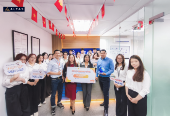 HUFLIT VISITS AND NETWORKS WITH ALTAS CORP: EXPANDING CAREER HORIZONS FOR LAW STUDENTS