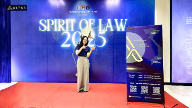 ALTAS Hà Nội đồng hành cùng Chung kết Cuộc thi “Spirit of Law” 2025 tại Trường Đại học Luật Hà Nội
