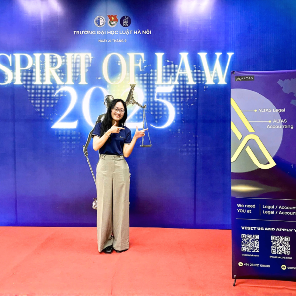 ALTAS Hà Nội đồng hành cùng Chung kết Cuộc thi “Spirit of Law” 2025 tại Trường Đại học Luật Hà Nội