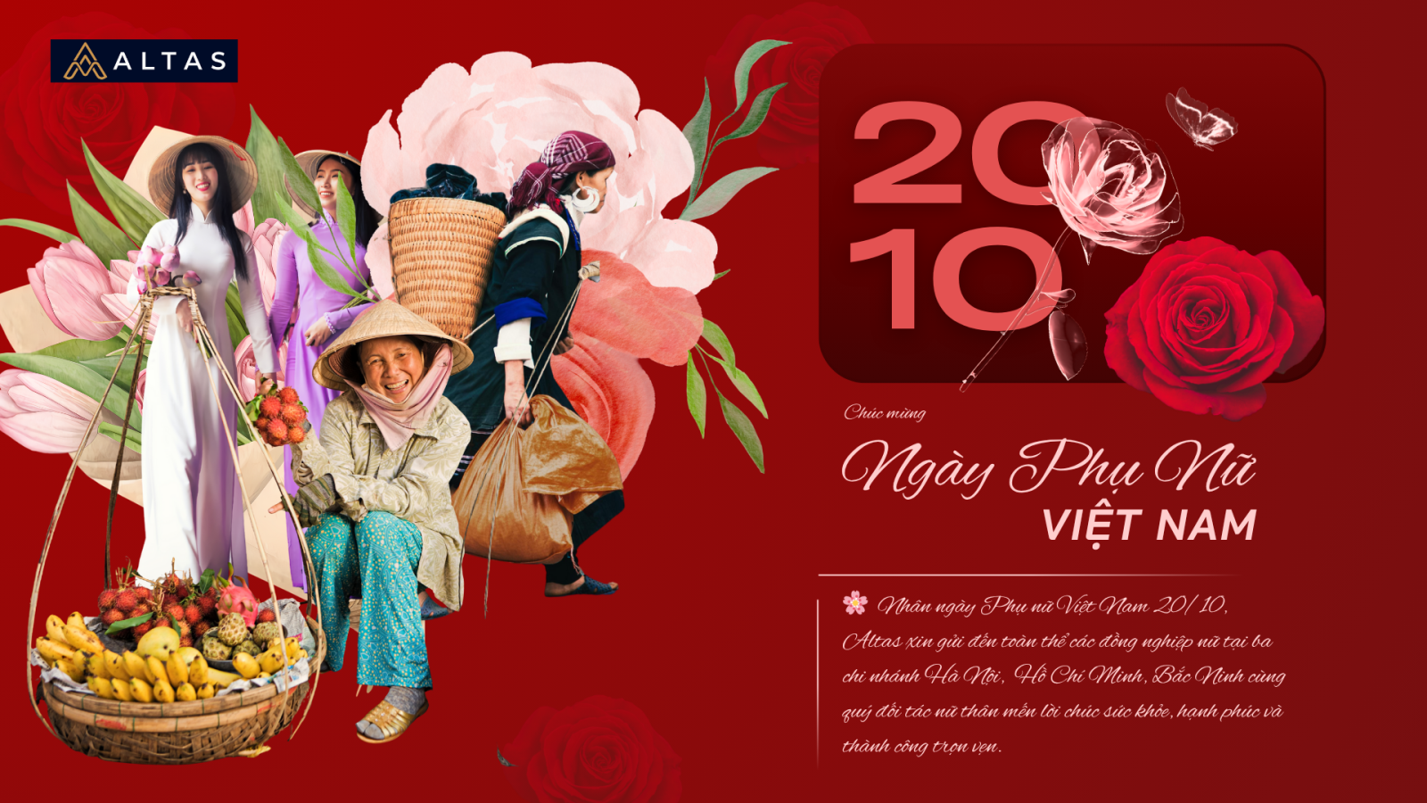 ALTAS Gửi Lời Tri Ân Nhân Ngày Phụ Nữ Việt Nam 20/10